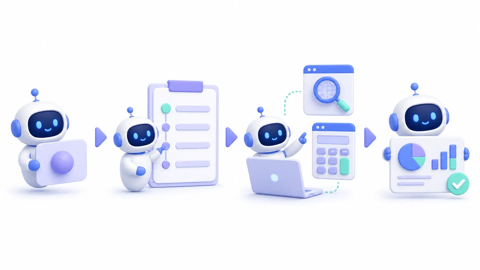 AI 先規劃後使用工具完成任務
