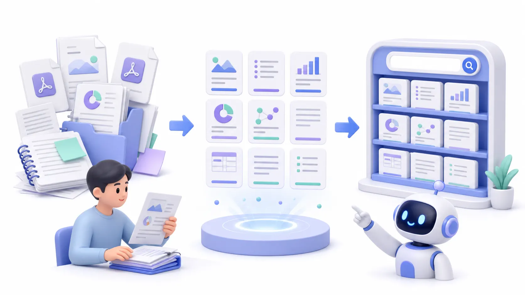 文件整理成可供 AI 檢索的知識庫